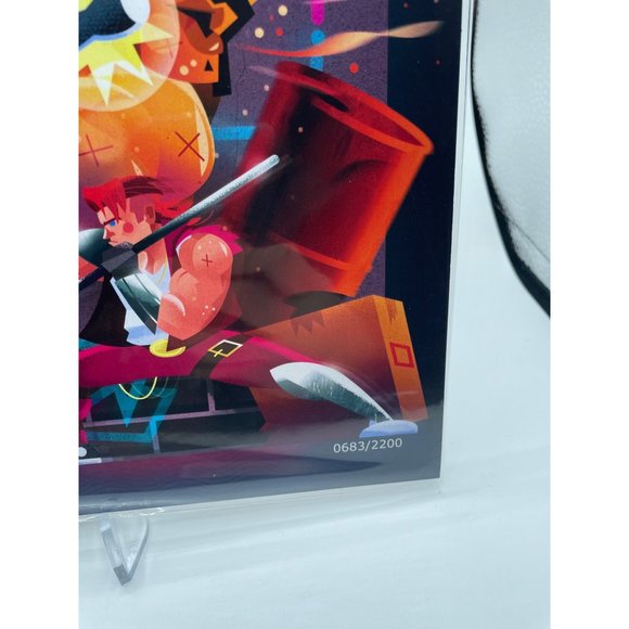 Double Dragon Art Print 8x10 Bam Box Limited Edition 683/2200 w/COA - Picture 2 of 4